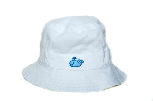 Baby Hat Embroidered with Whale