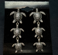 Marine Animal Sterling Silver Earrings