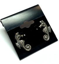 Marine Animal Sterling Silver Earrings