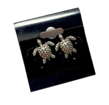 Marine Animal Sterling Silver Earrings