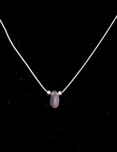 Violet Sea Glass Necklace